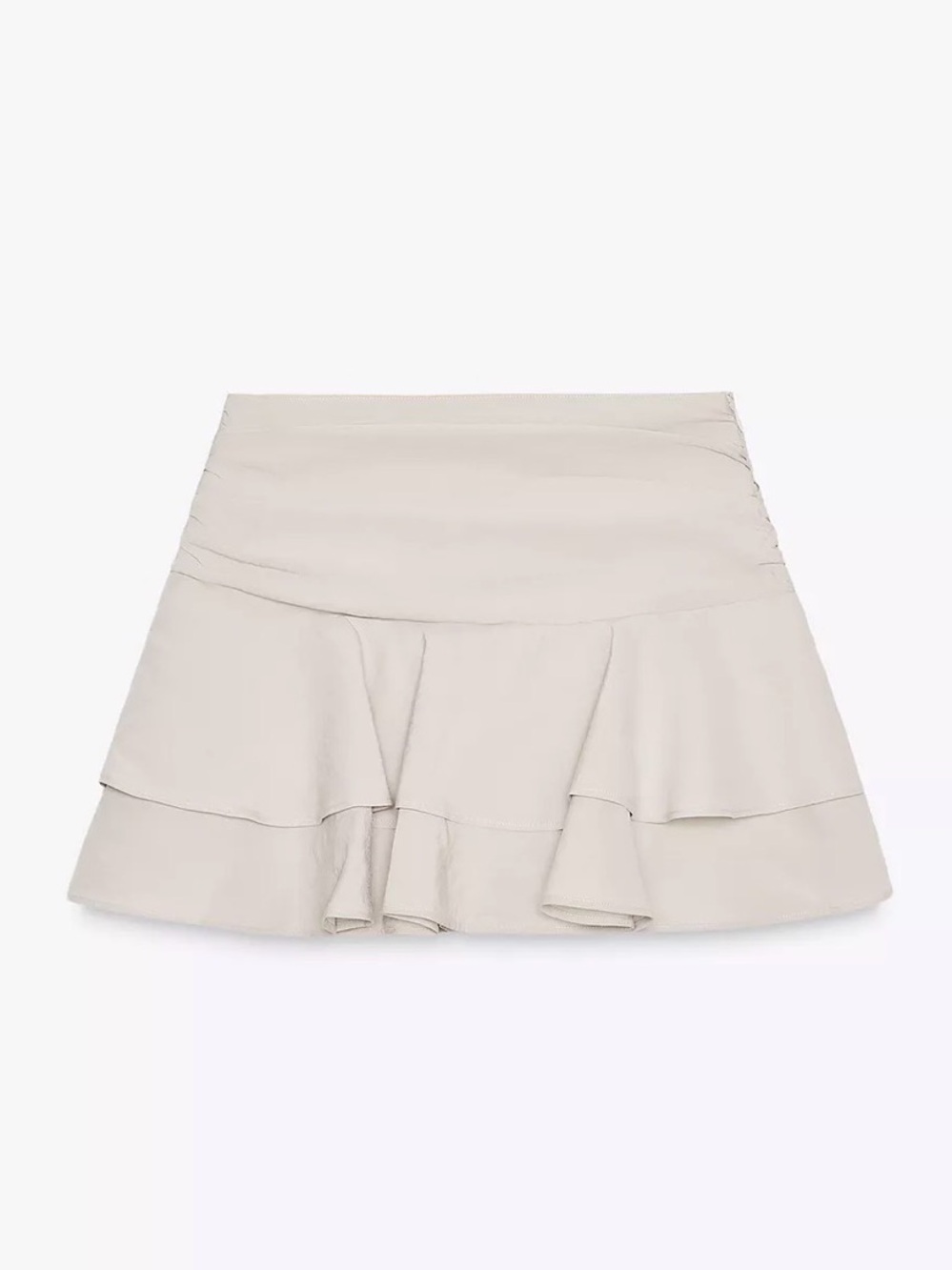 Zara ruffled Skort